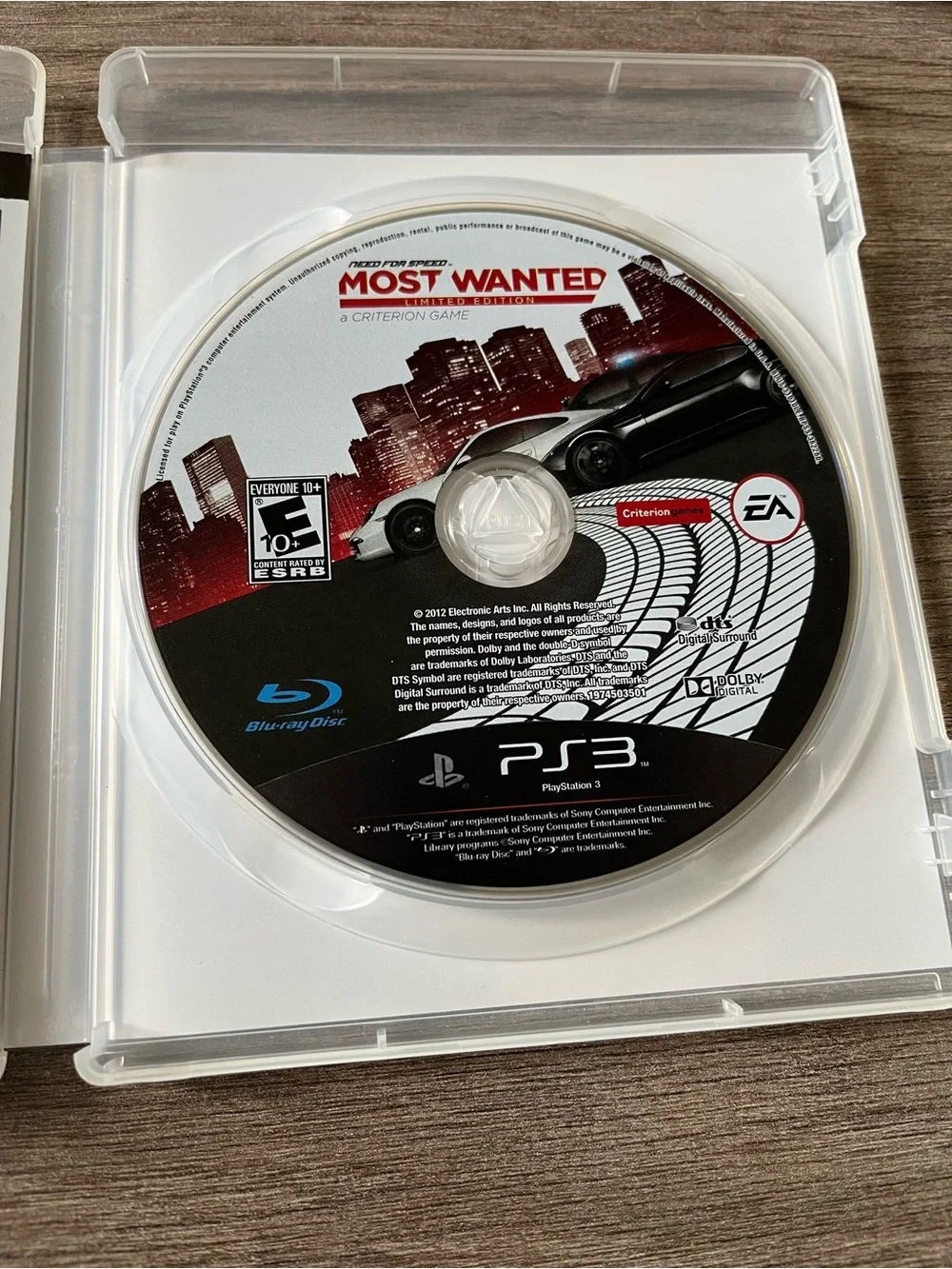 Sony PlayStation 3 PS3 Need for Speed: Most Wanted Limited Edition Video Game